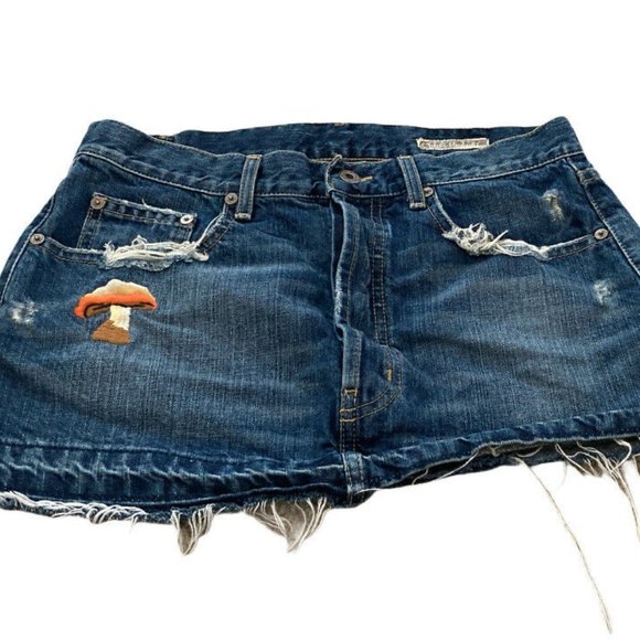 Chip & Pepper Dresses & Skirts - CHIP & PEPPER Bare Baller Denim Mini Skirt Size 27